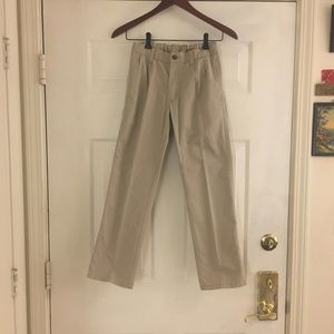 Boys khaki dress pants Chaps
